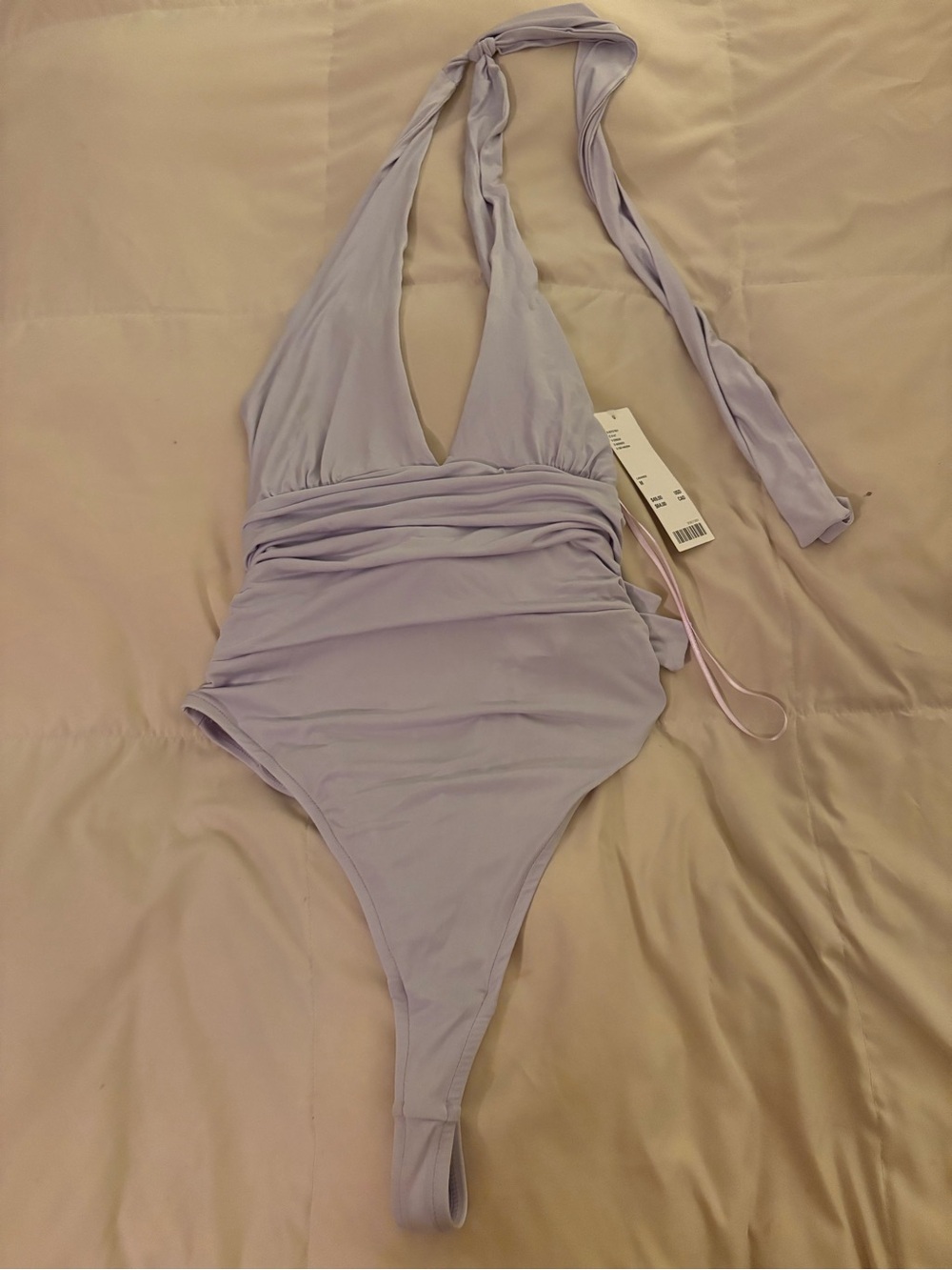 Urban Outfitters Vintage Lavender Halter-Neck Bodysuit